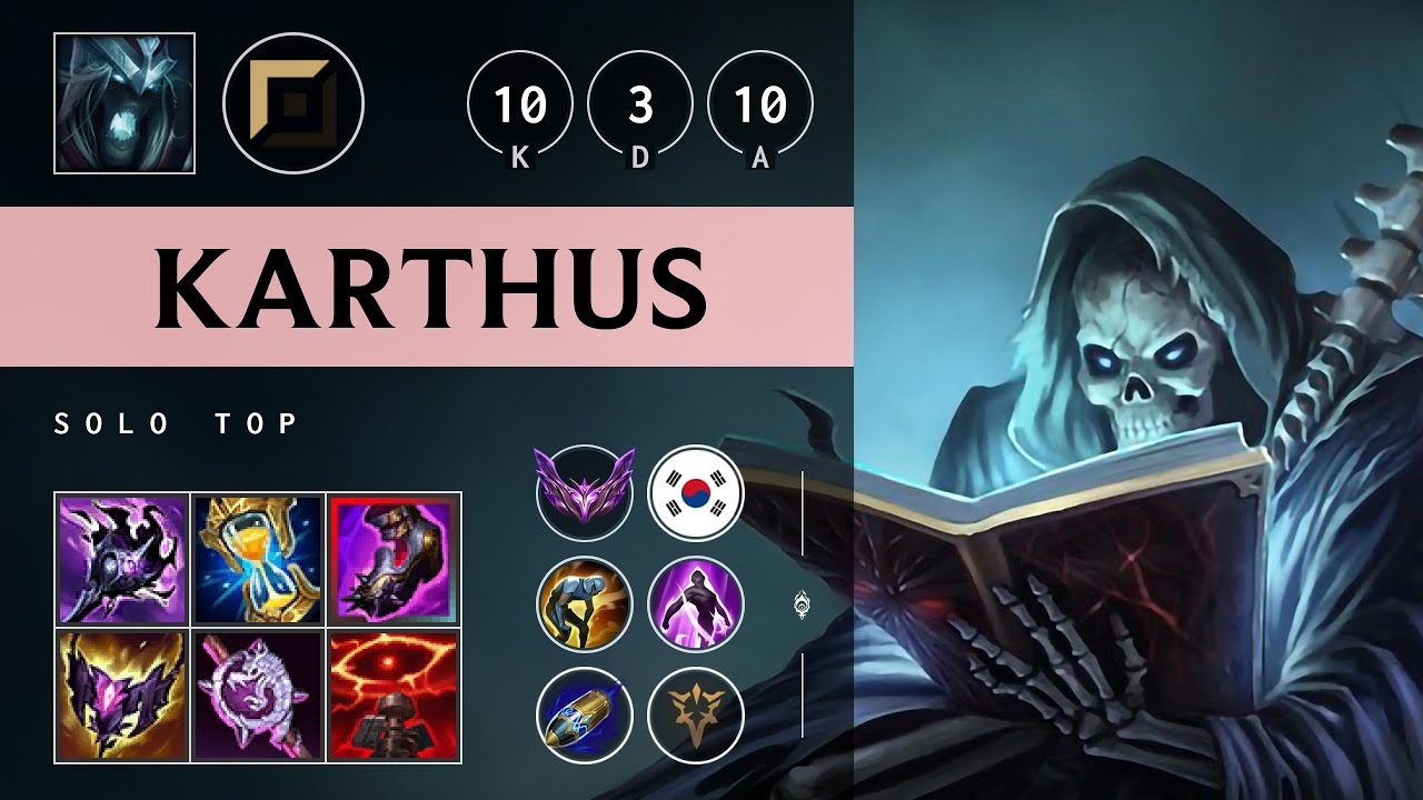 Karthus Top vs Ambessa - KR Master Patch 25.13