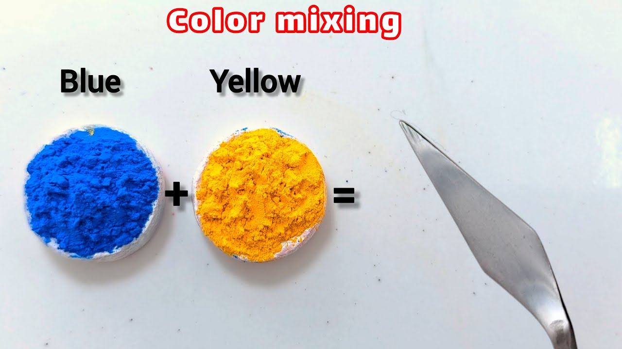 Guess the final color🎨asmr|colors|color mixing|satisfying|relaxing|Art video|mixing color|color