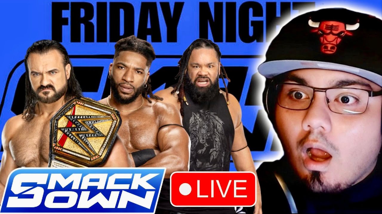Friday Night SMACKDOWN ! – Championship Friday  🔴 LIVE Watch Party + WWE 2K26