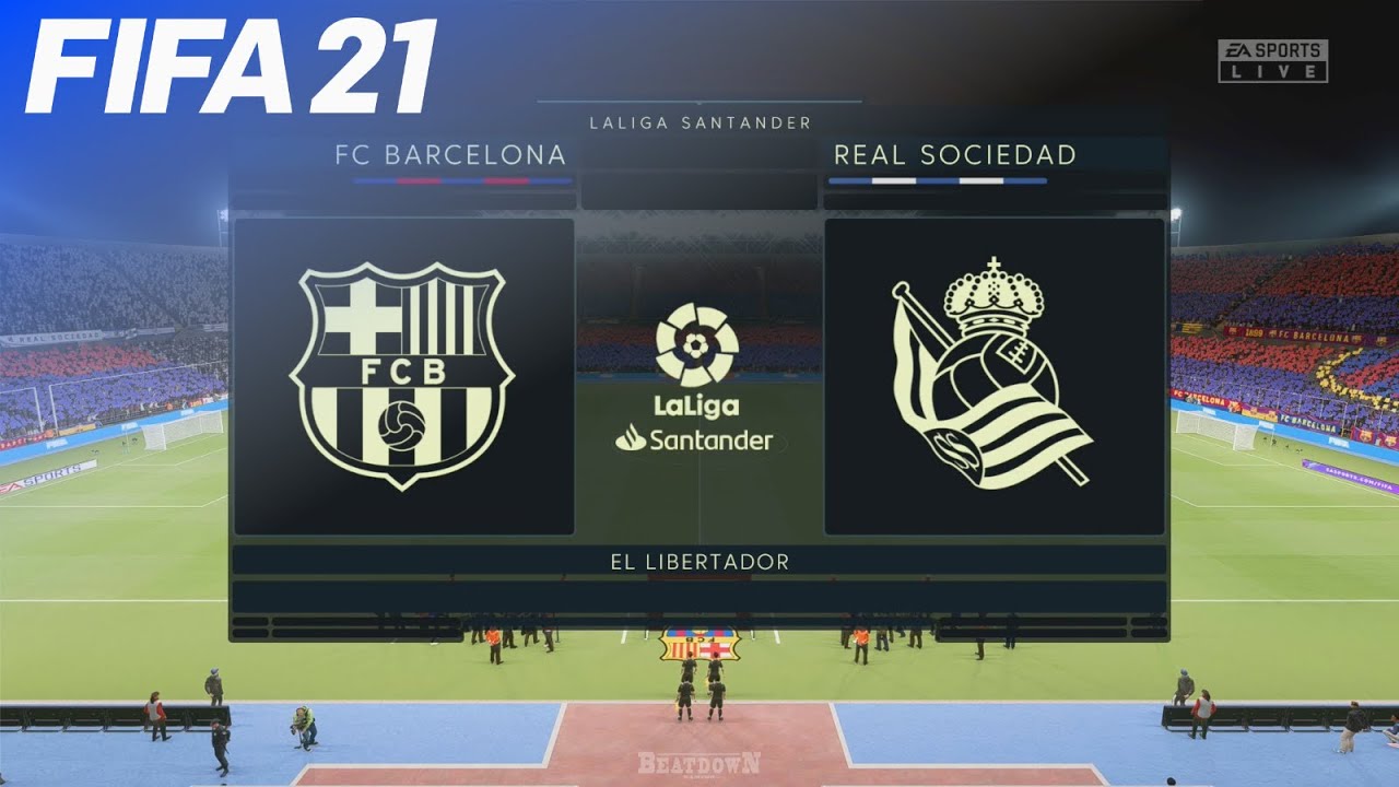 FIFA 21 - FC Barcelona vs. Real Sociedad | Next-Gen on Xbox Series S