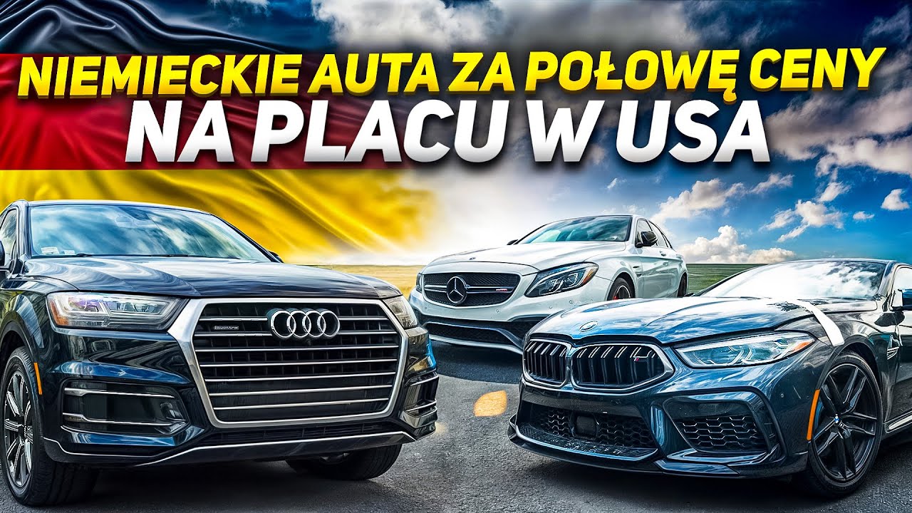 Niemieckie samochody na aukcji COPART w MIAMI! (PORSCHE, M8, C63)