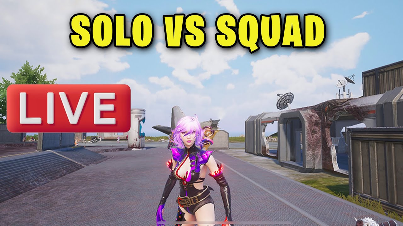 🔴 Levinho SOLO VS SQUAD LIVE  3🔴