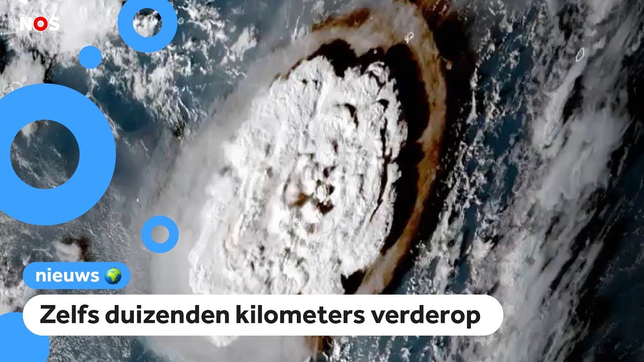 Zorgen om bewoners op Tonga na onderzeese vulkaanuitbarsting