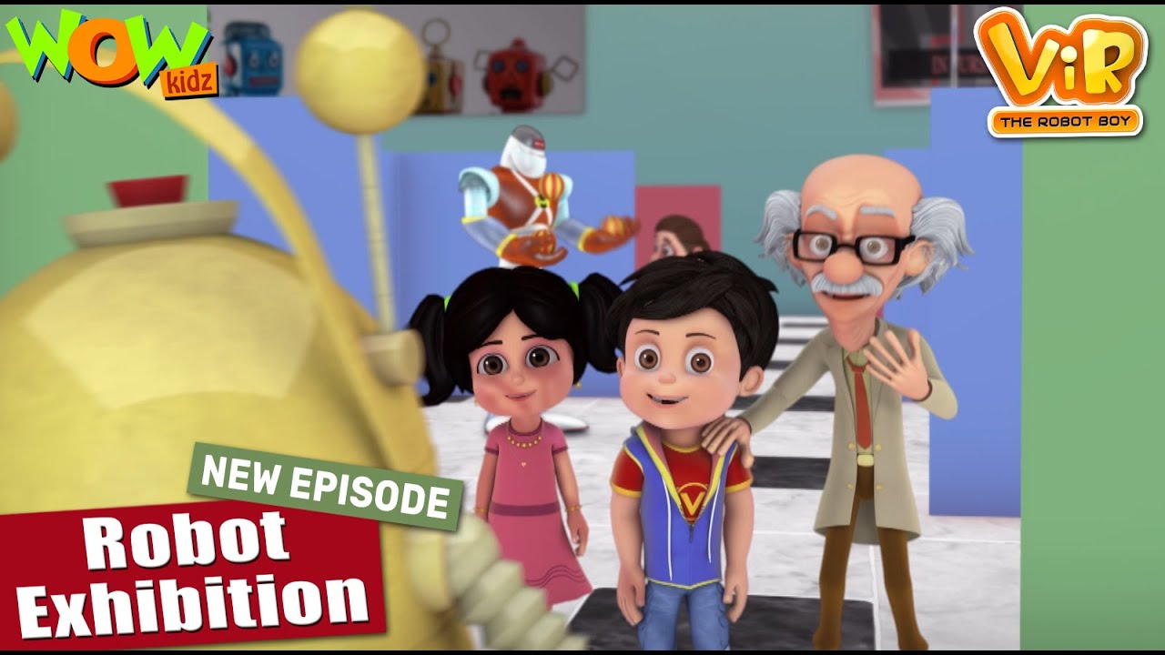 Vir The Robot Boy New Episodes | Robot Exhibition | Hindi Cartoon Kahani | Wow Kidz