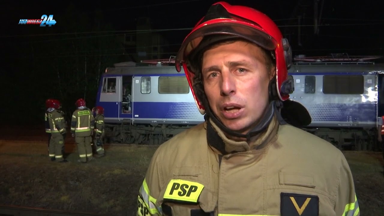 Pożar lokomotywy