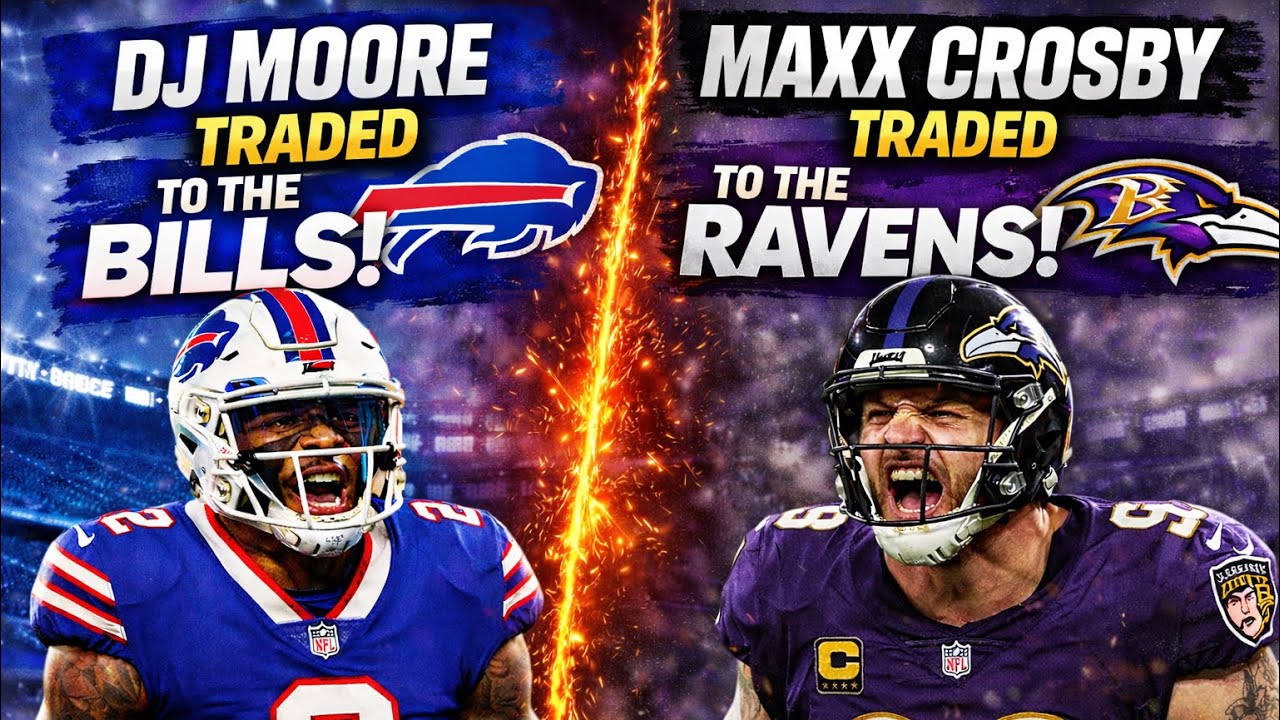 DJ MOORE/MAXX CROSBY TRADE!!!!