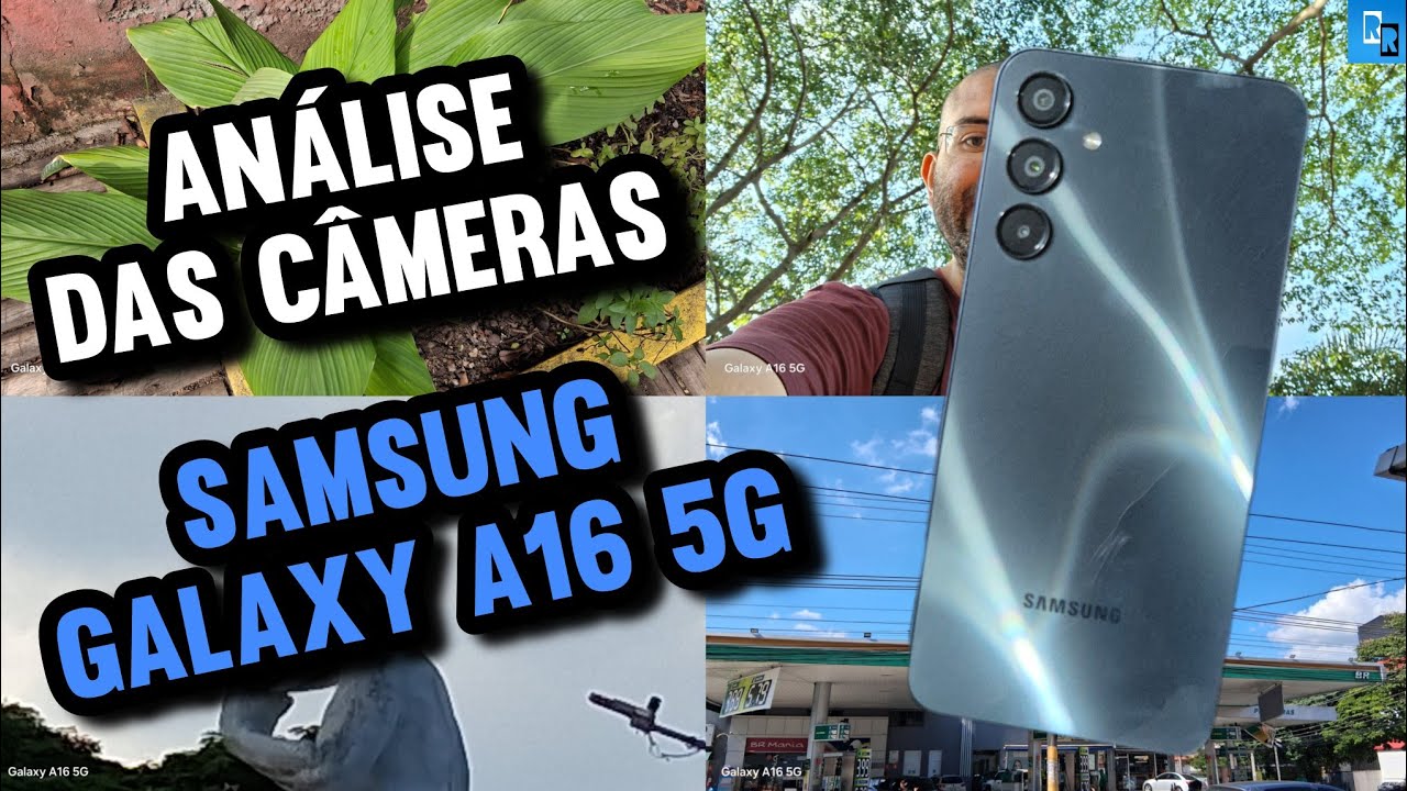 ANÁLISE das CÂMERAS do GALAXY A16 5G! SEM CONCORRÊNCIA NESSE PREÇO! Muito bem, Samsung...