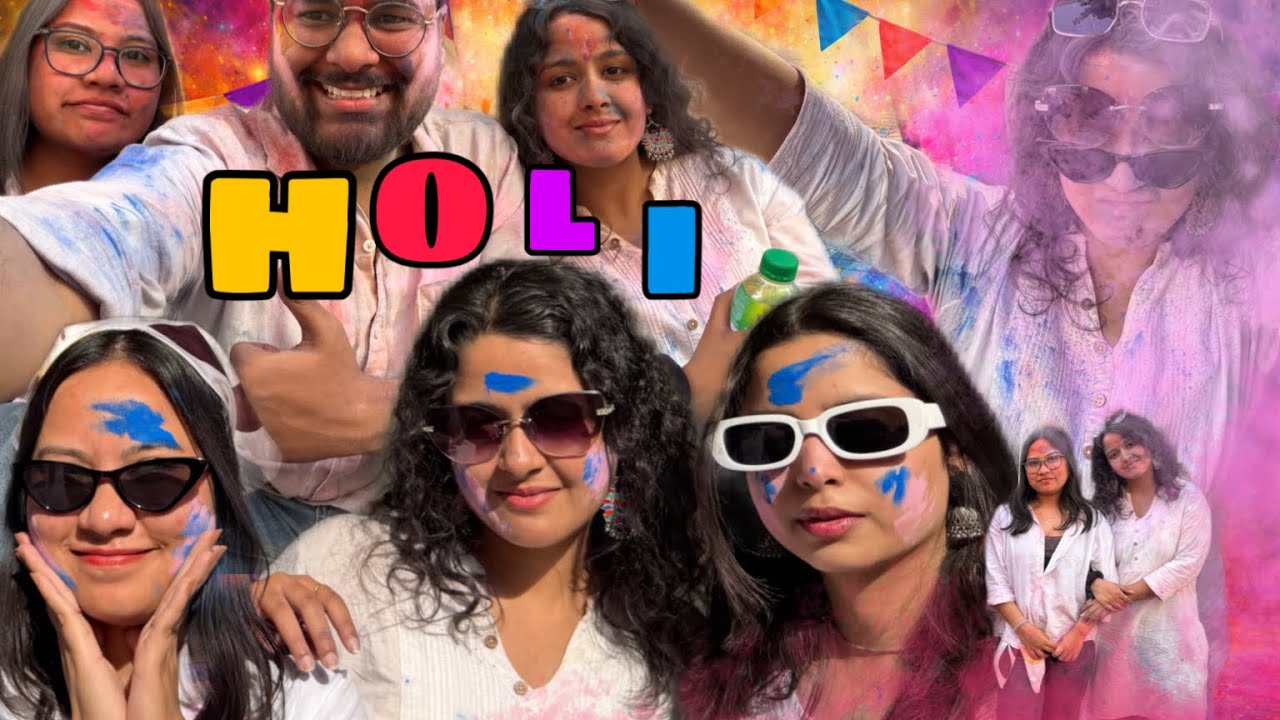 College ki aakhiri HOLI bhi manali🫟|| Holi Vlog