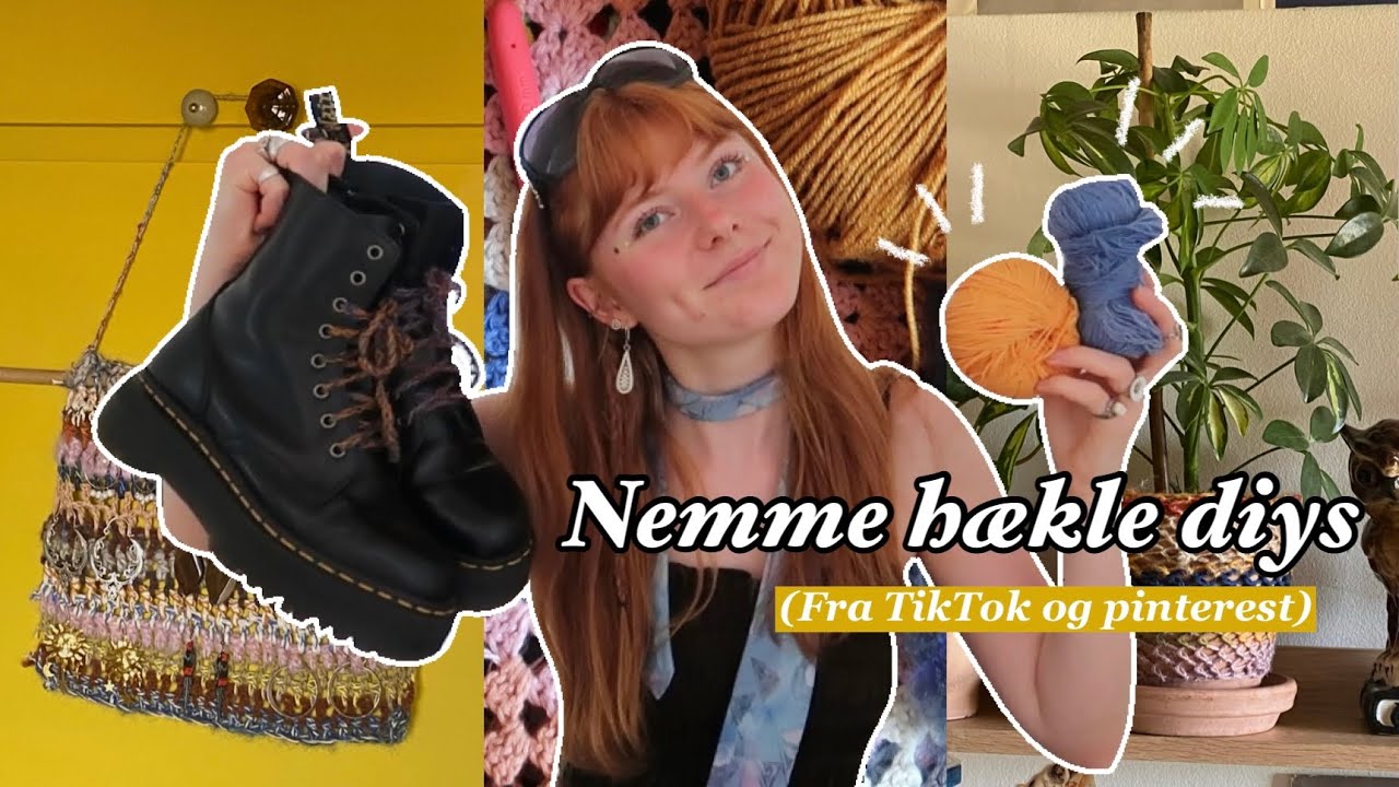 NEMME H&AElig;KLE DIY'S (nybegynder venlig)