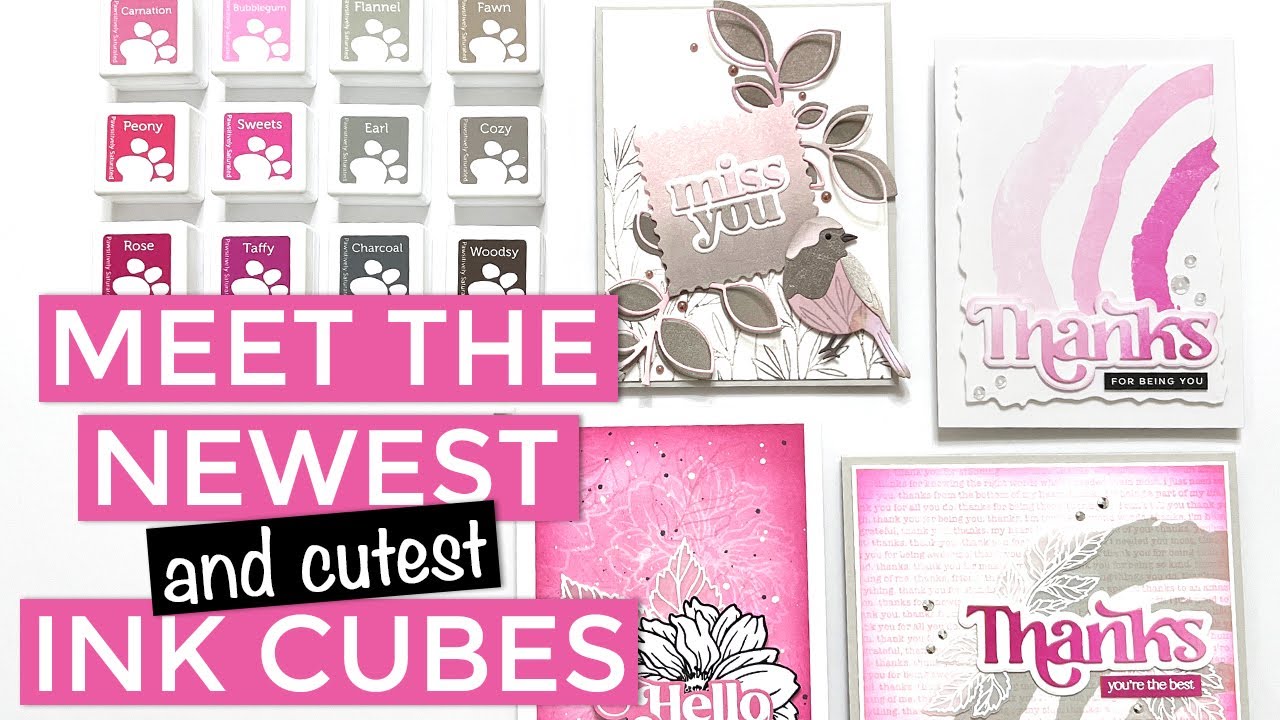 The Highly Anticipated Pawsitively Saturated Ink Cubes Are Here! Plus the Dear Friend Release