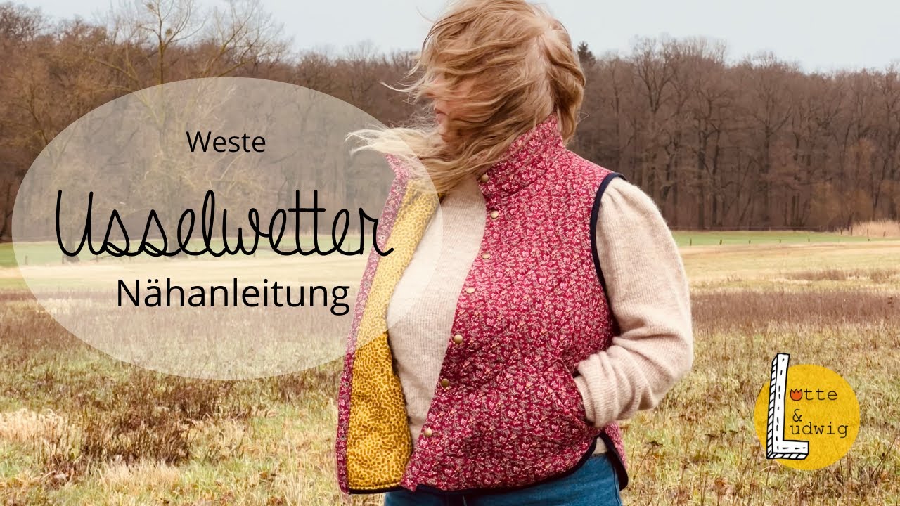 Nähanleitung Weste 