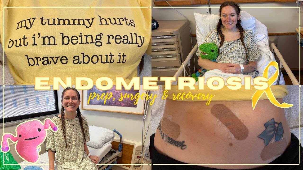 endometriosis surgery vlog 💛🎗️ | prep, day of surgery & recovery