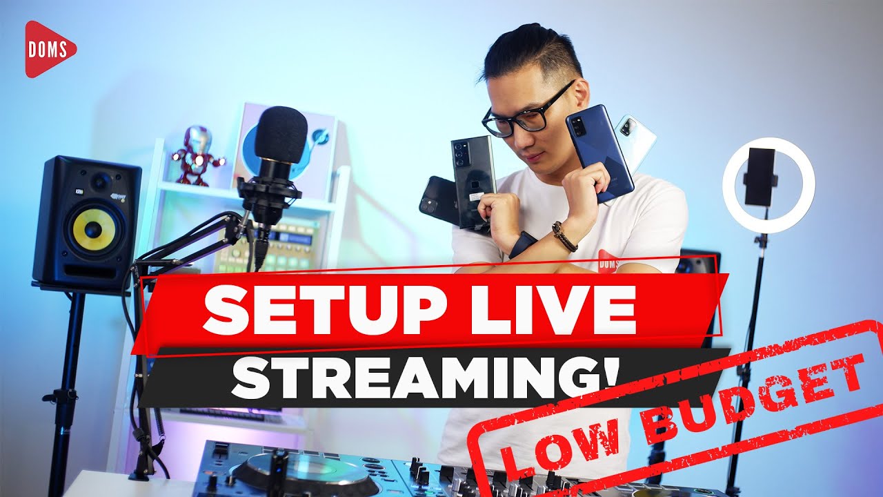 CARA LIVE STREAMING DJ DI HP [LOW BUDGET] | DOMS DJ INDONESIA