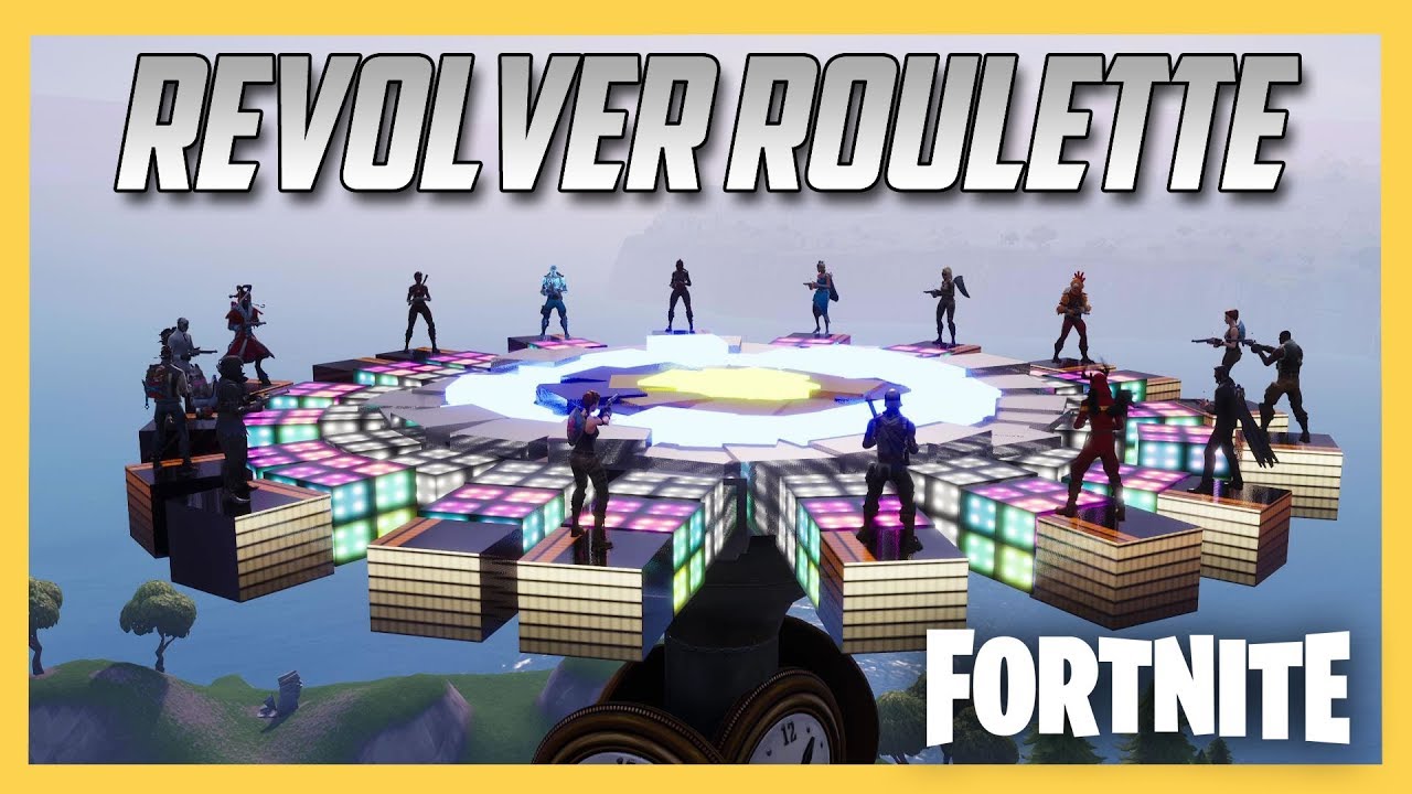Fortnite Creative Revolver Roulette Madness! Code Inside | Swiftor