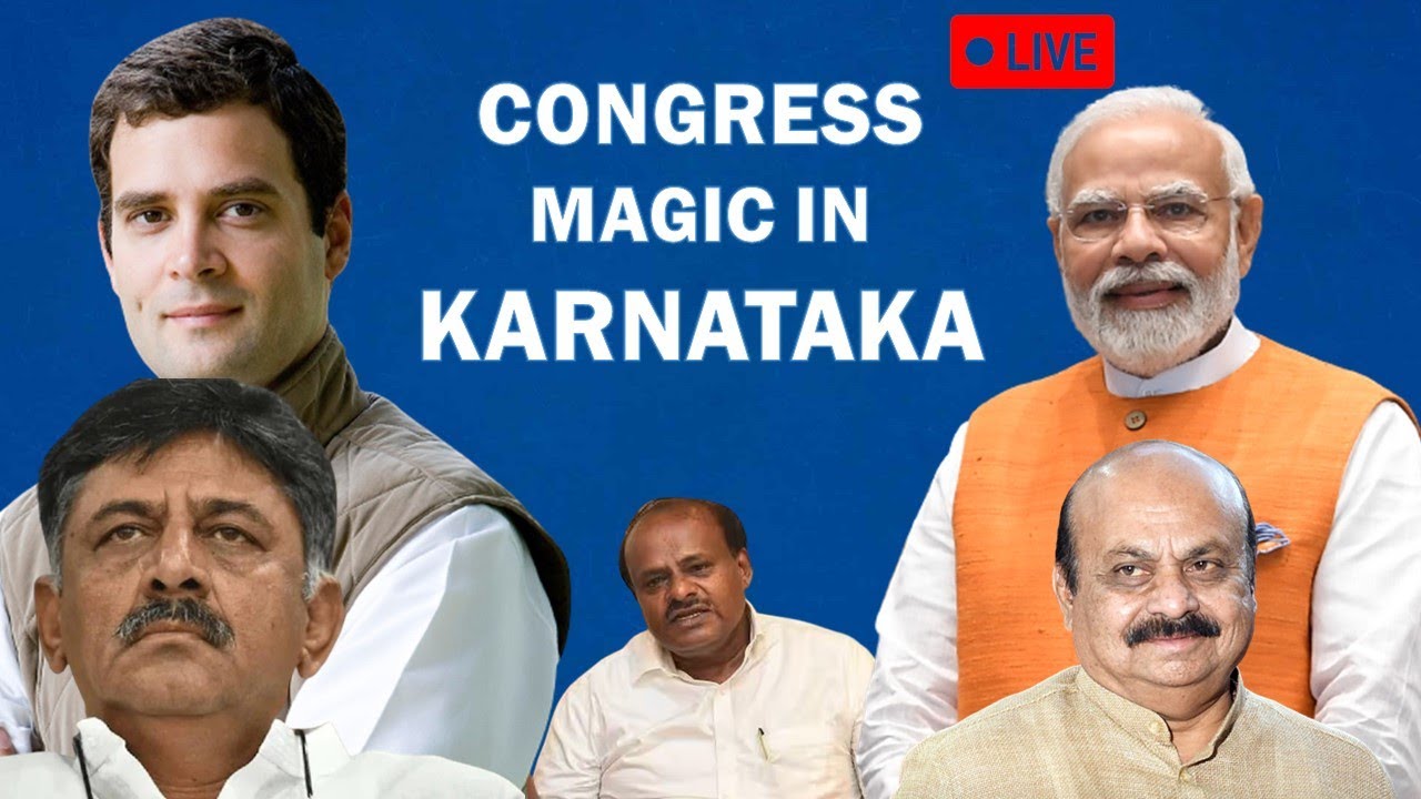 Karnataka Elections Results Live: Congress on victory path | BJP | Election Results 2023 | PM Modi
