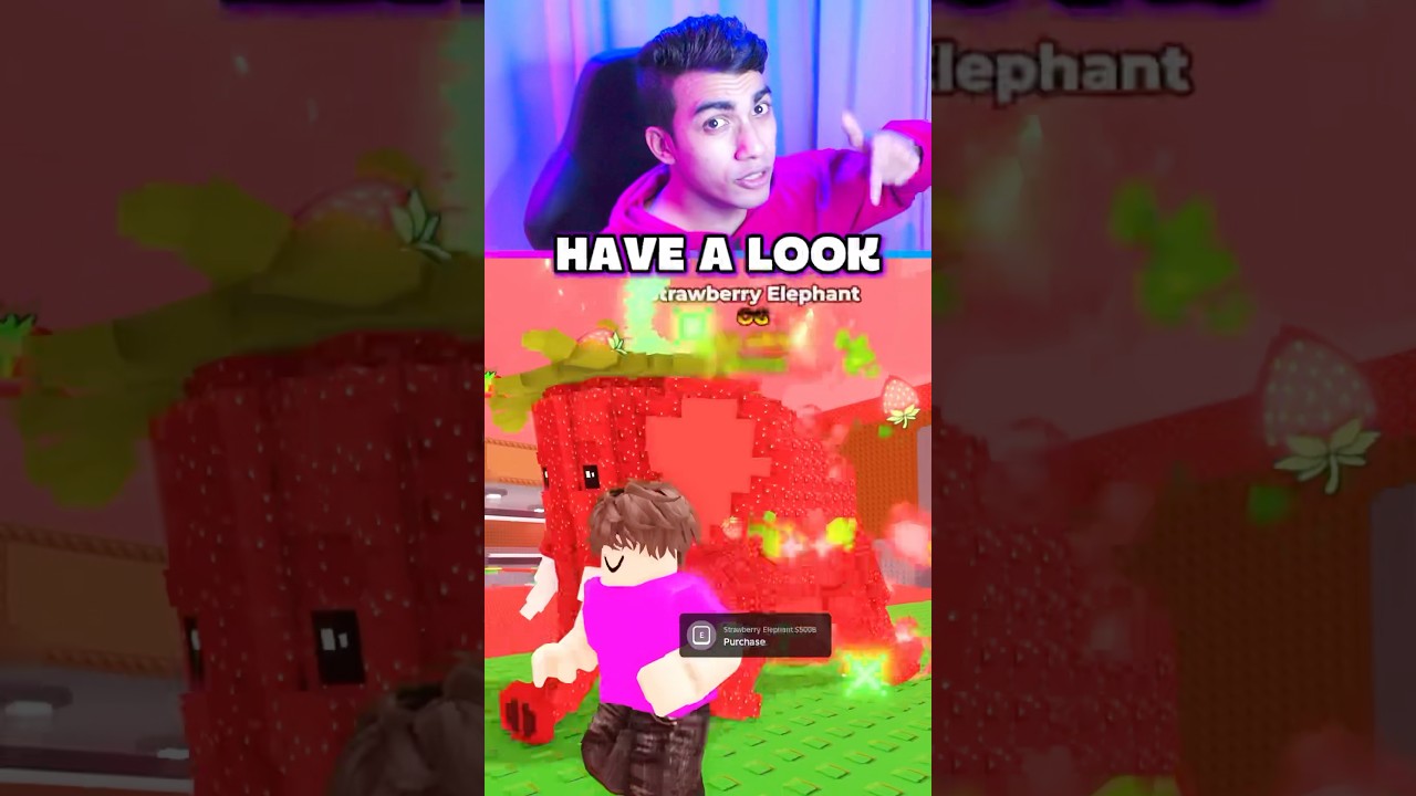 STRAWBERRY ELEPHANT GOT BUFFED IN STEAL A BRAINROT 😱