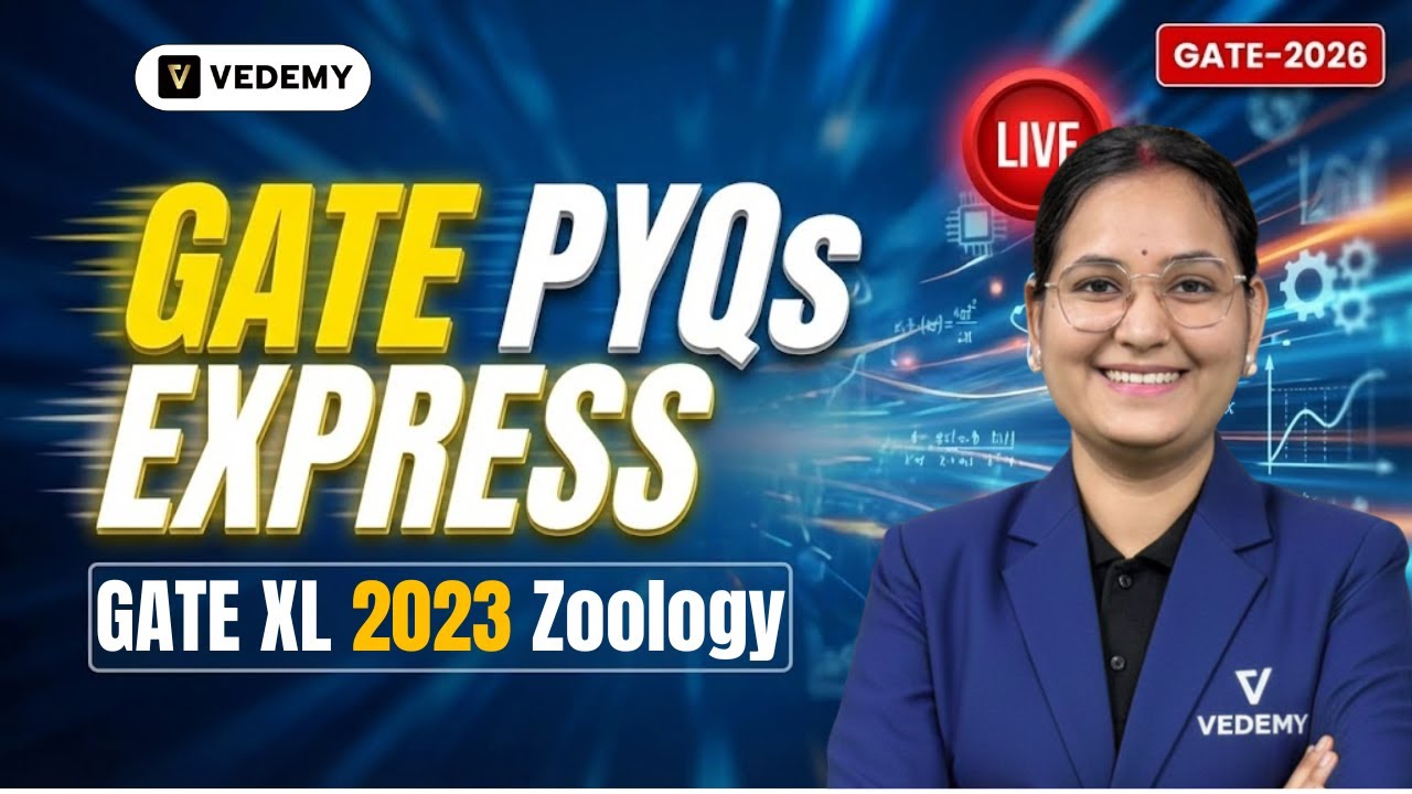 GATE PYQ Express | GATE XL | Zoology | 2023 | Dr. Ravina Rai | GATE 2026 | Concept + PYQs |