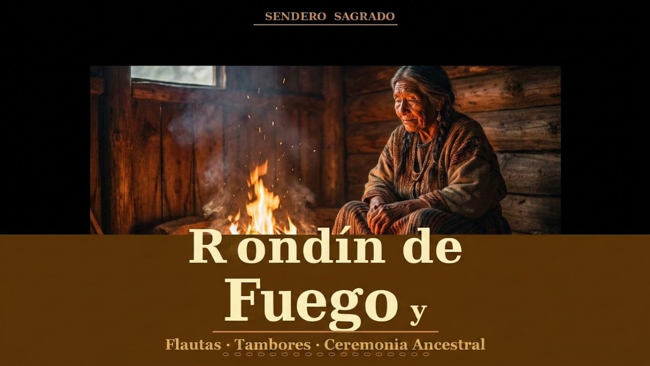 Rondín de Fuego y Humo 🔥🌫️ | Flautas y Tambores Chamánicos Amazónicos | Música Ancestral 26 Min