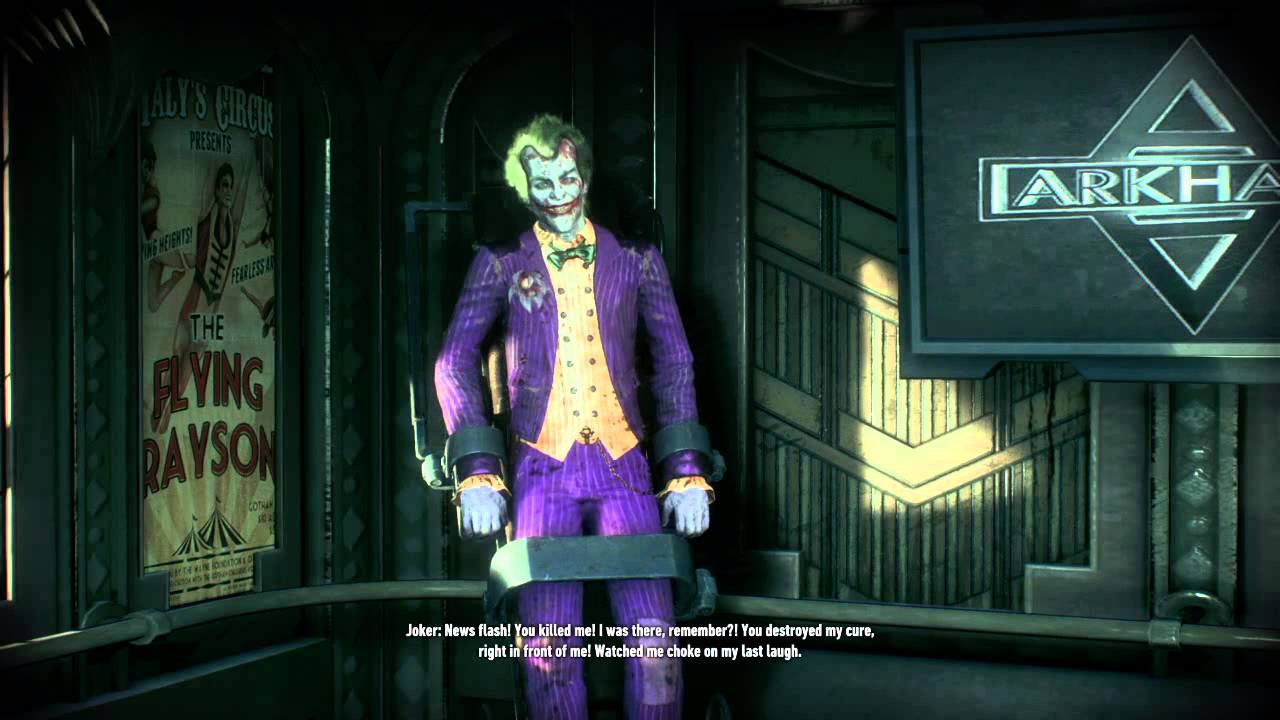 Nod to Arkham Asylum in Arkham Knight