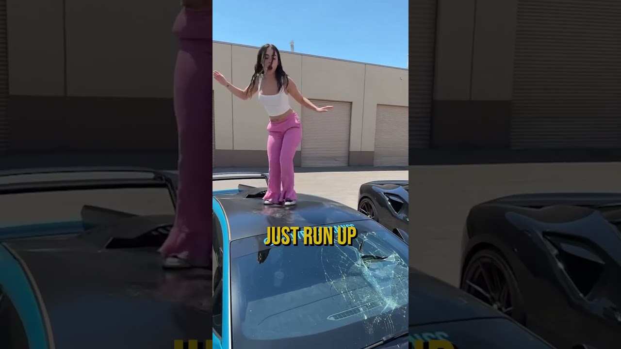 Она уничтожила свой Lamborghini стоимостью 900 000 долларов.