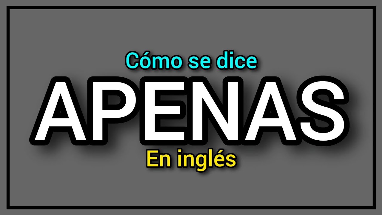 ¿Cómo se dice 