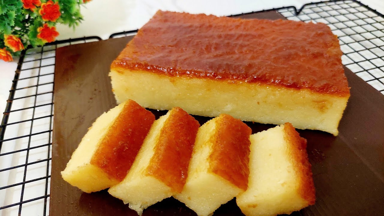 Resep Kue SINGKONG KARAMEL/cassava cake
