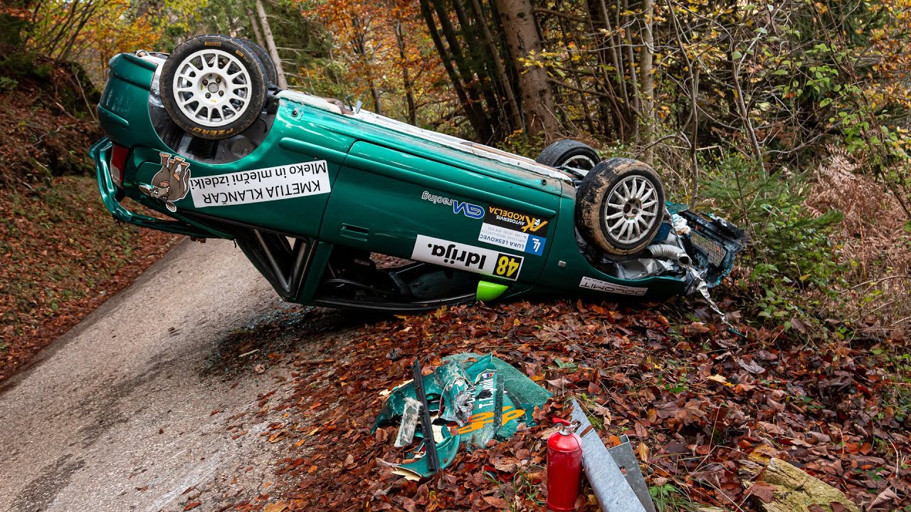 16. Rally Idrija 2023 - Mistakes, slides, action