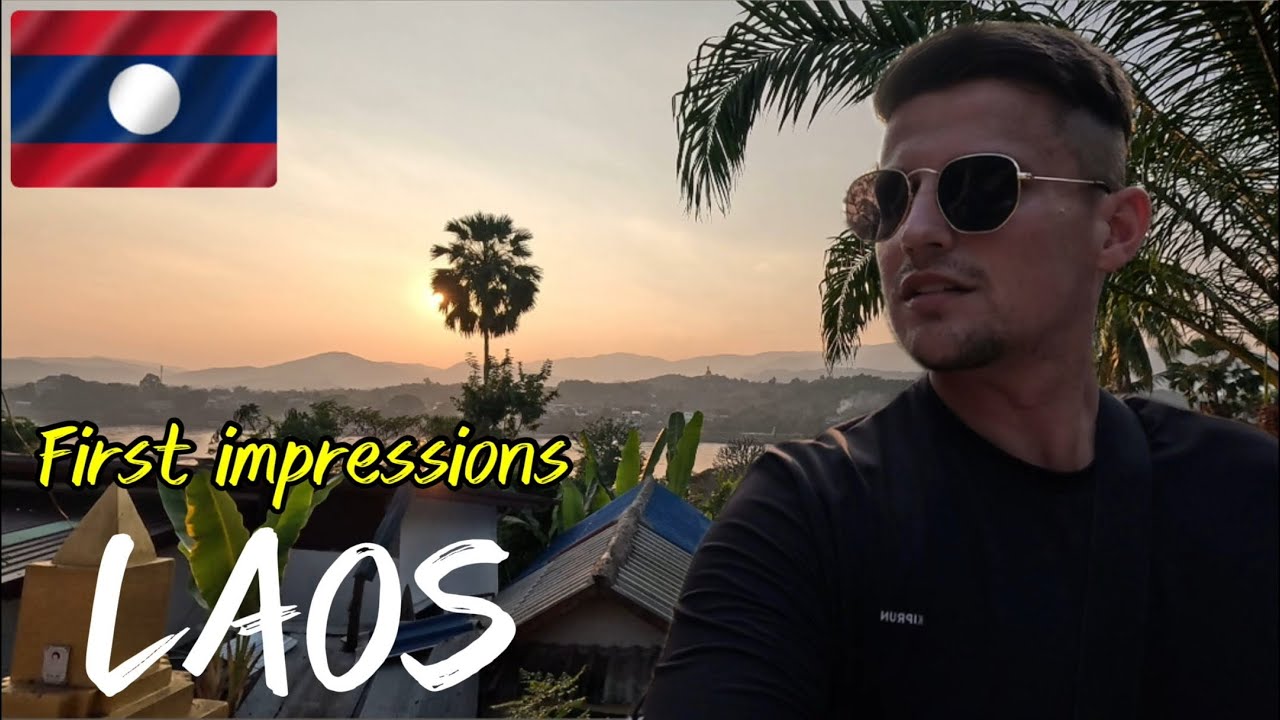 Crossing the Border From Thailand to Laotian Village of Huay Xai | First Impressions Laos 🇱🇦