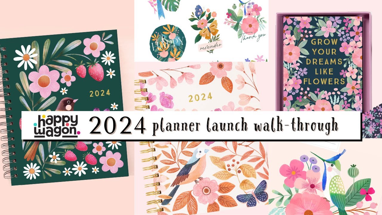 Happy Wagon by Tatiana 2024 Planner Walk-Through | Planner India 2024 | Sanjana Raj