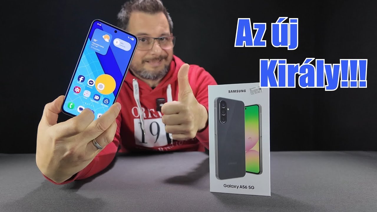 Samsung Galaxy A56 - A néptelefon ami jobb mint valaha!