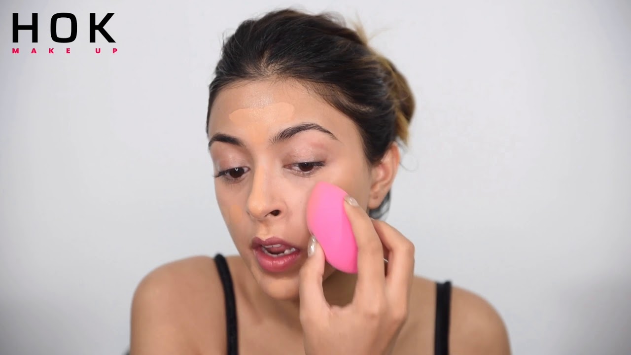 How to Apply Foundation | For Beginners | Hok Makeup