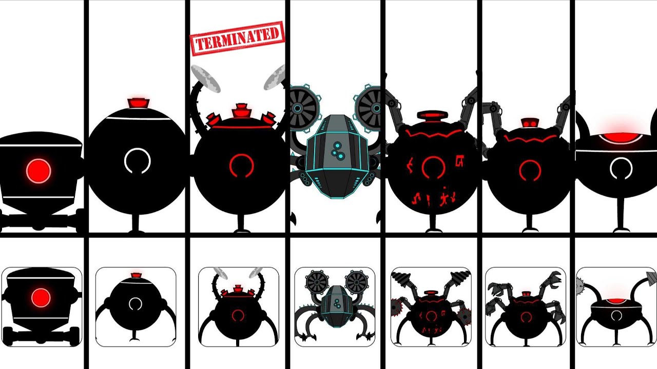 My Sprunki OC: Omnidroid the Incredibles Incredibox Sprunki PHASE 1 TO 5