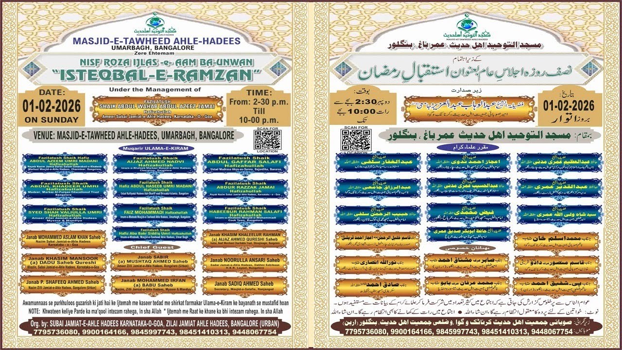 Maujooda Halaat Mein Musalmanon Ka Kirdaar by Shaykh Hafiz Abdul Haseeb Madani