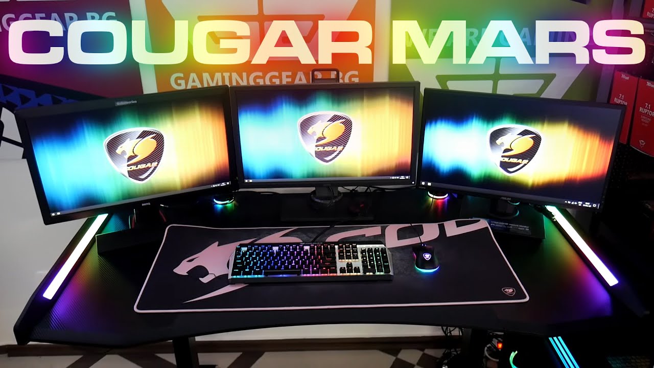 Cougar Mars Gaming Desk ревю - Шампионът при гейминг бюрата?
