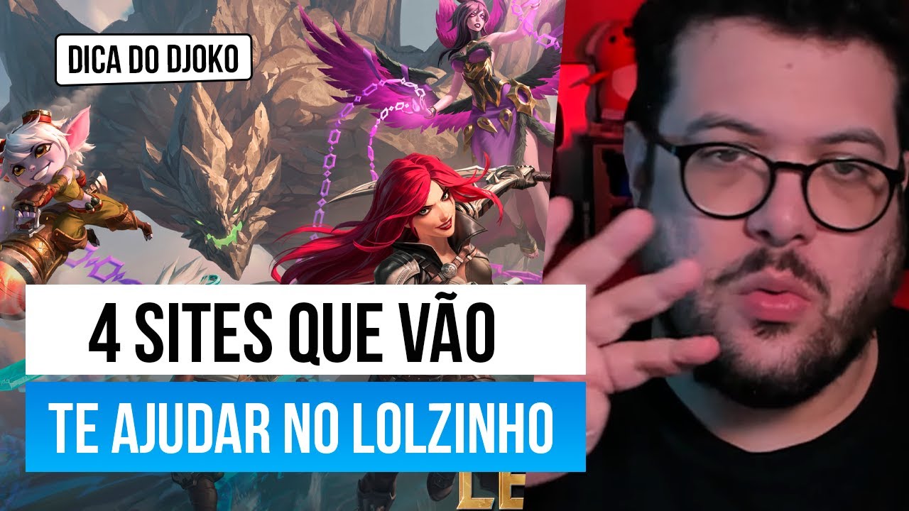 ESSES SITES V&Atilde;O TE AJUDAR A SUBIR DE ELO NO LOL!