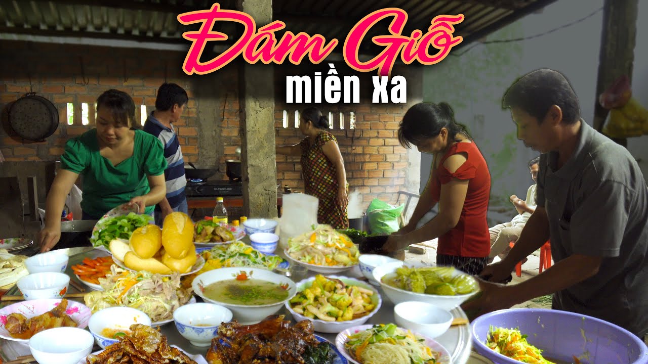 KHÔNG KHÍ ẤM CÚNG CỦA MỘT ĐÁM GIỖ NƠI VÙNG XA GIÁP BIÊN CAMPUCHIA