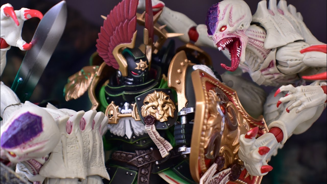 Joytoy Warhammer 40K Dark Angels Primarch Lion El Johnson