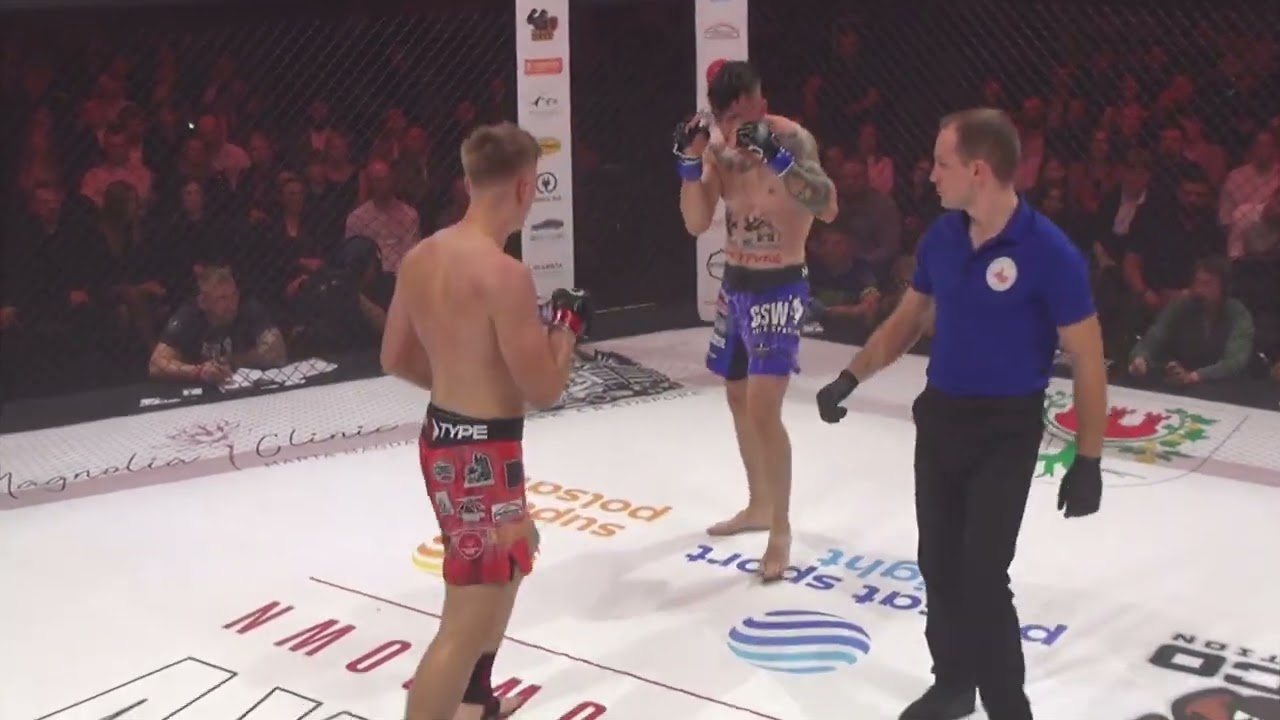 Adrian Gunia vs Cezary Zugaj JR CAŁA WALKA GSW 15 w Międzychodzie