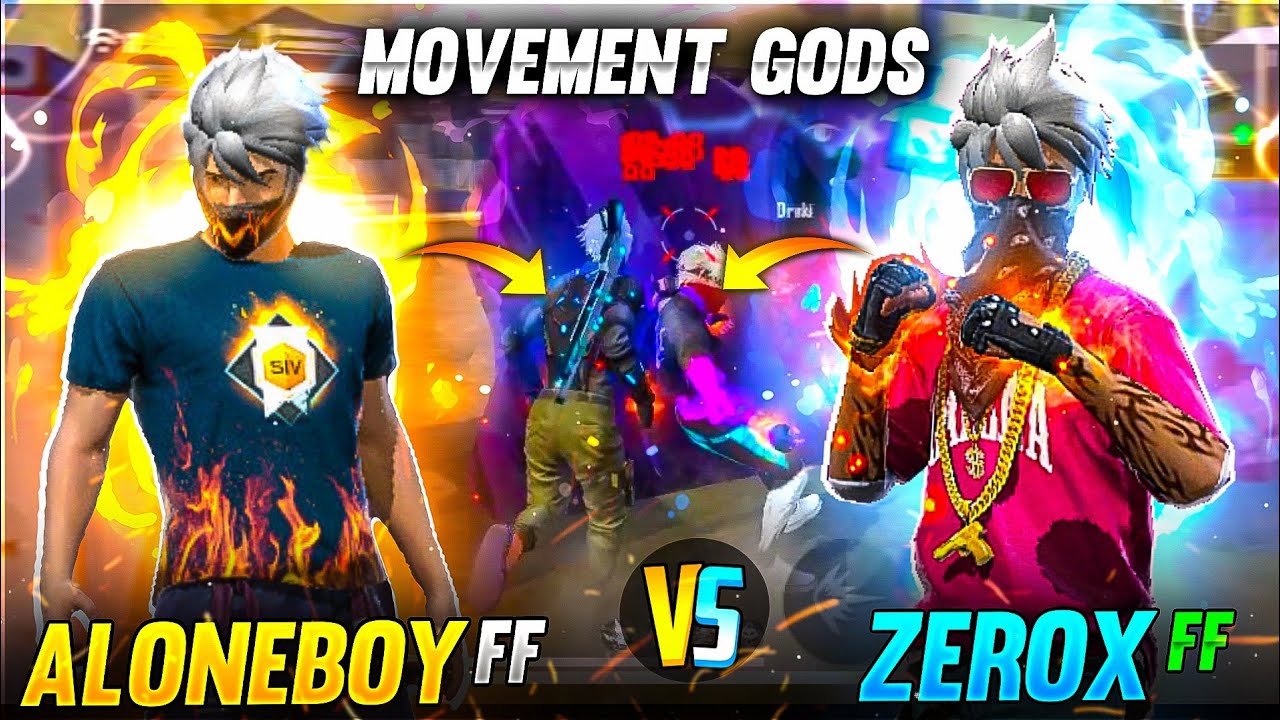 Aloneboy FF Vs Zerox FF 🔥🎯 Friendly 1 VS 1 📲💥
