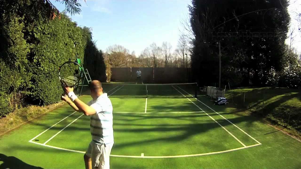 touchtennis Great shots & INSANE backhand down the line GOAT vs Tom Burn
