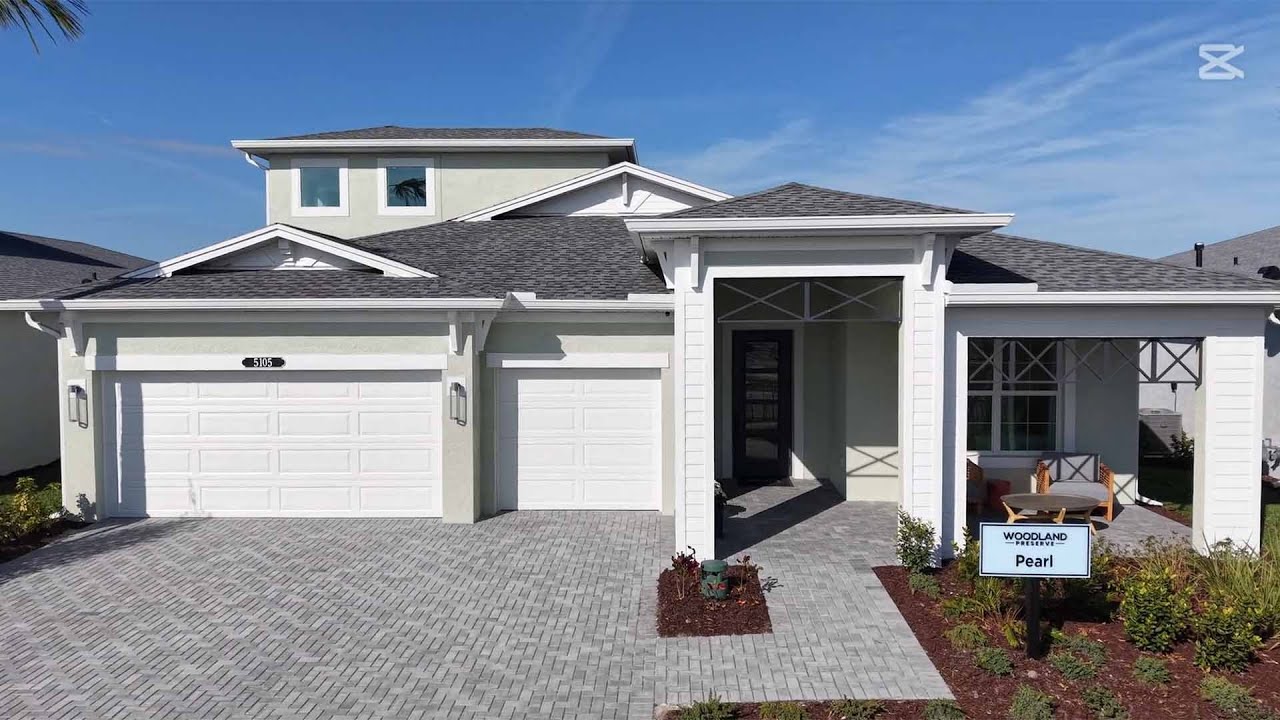 The Pearl Model Home at Woodland Preserve