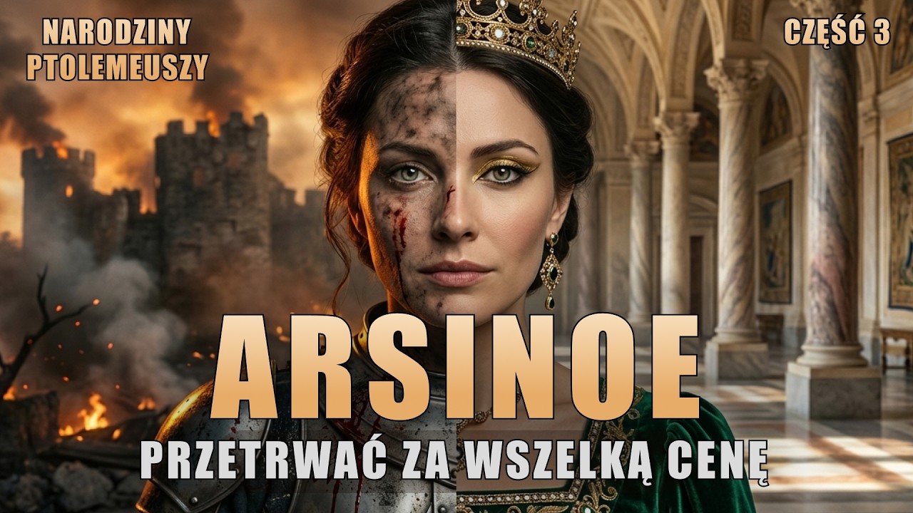 Straciła wszystko, by zostać potęgą. Historia Arsinoe II | Dynastia Ptolemeuszy #3
