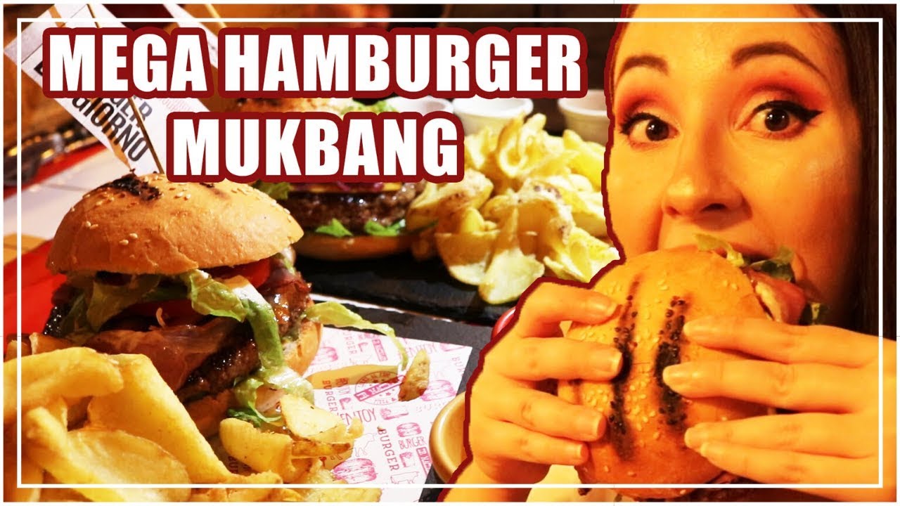 HAMBURGER E PATATINE MUKBANG EATING SHOW ITA #53 Incontro a Napoli 14 Dicembre 2019!