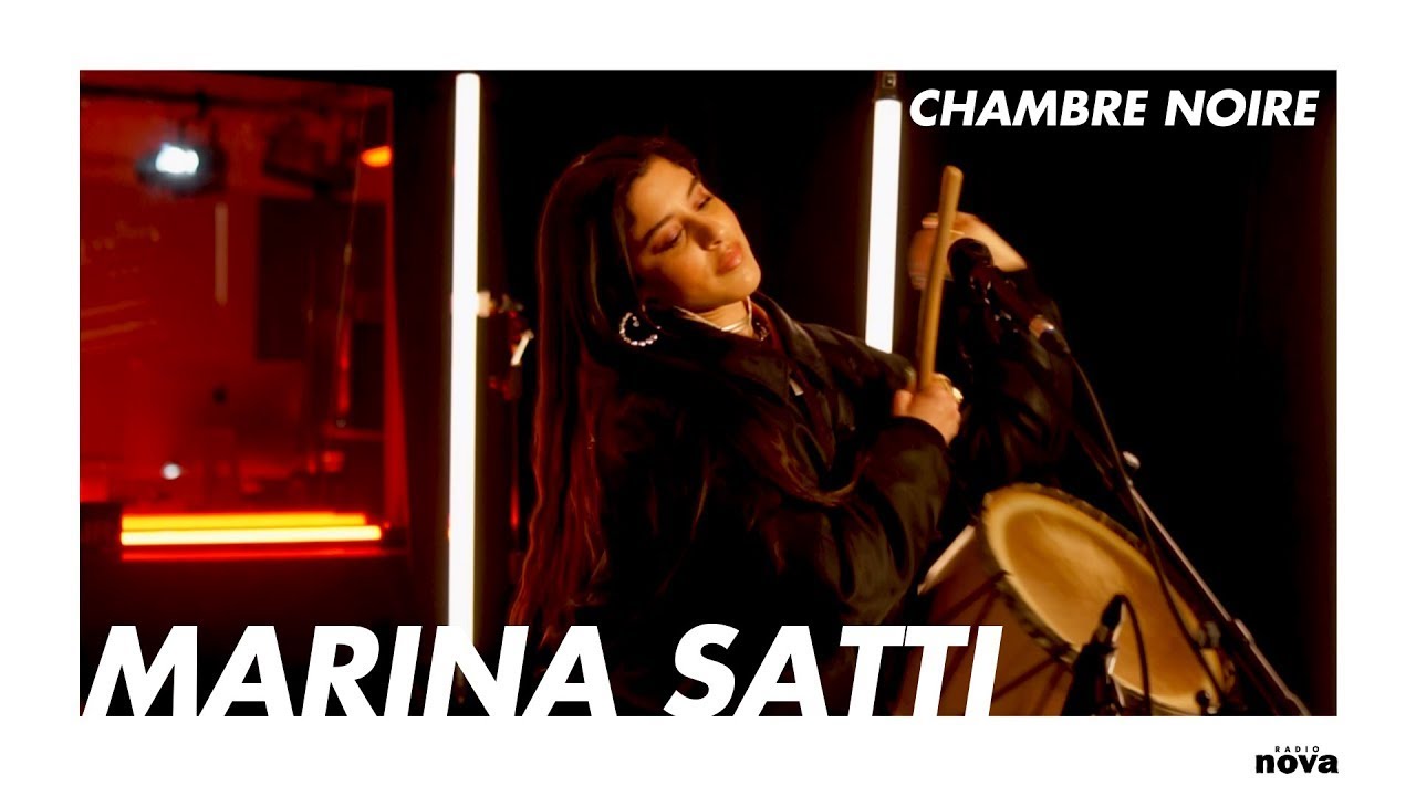Marina Satti en live chez Radio Nova | Chambre noire