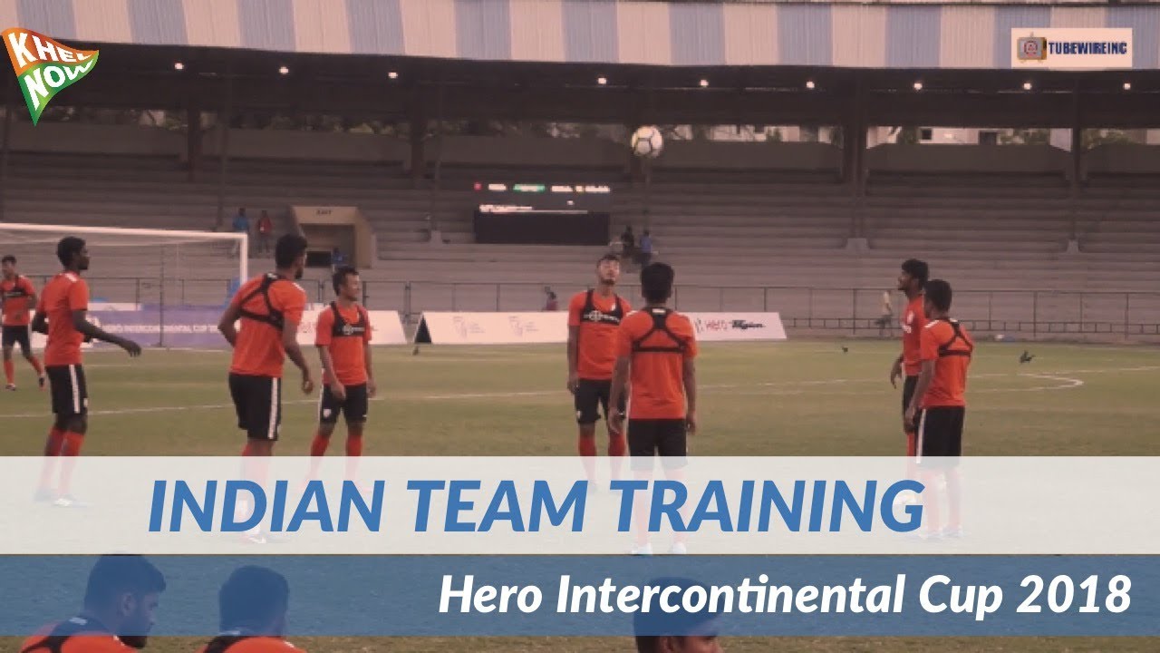 Indian Football Team Training