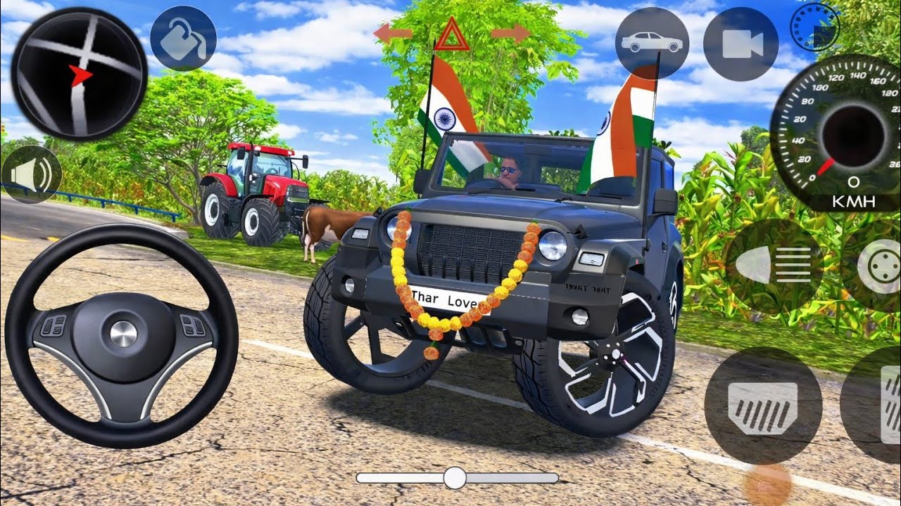 Modified Mahindra Thar Car Games: Indian Cars (Gadi Wala Game) - Car Game Android Gameplay 2026