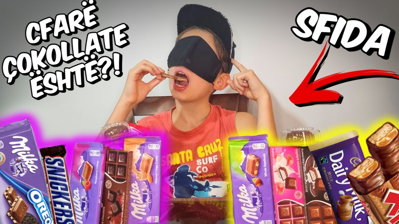 🔥 GJEJ ÇOKOLLATEN DUKE E NGRËNË !! SFIDA ME VLLAIN