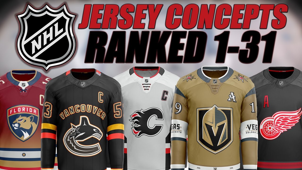 NHL Jersey Concepts Ranked 1-31! #5