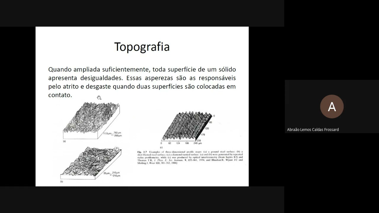 Tribologia (atrito, desgaste e lubrifica&ccedil;&atilde;o)
