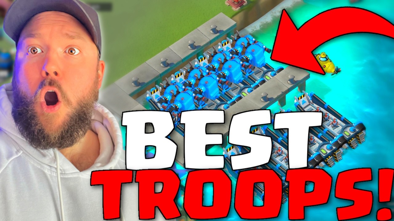 Лучшая комбинация войск в Boom Beach 2026